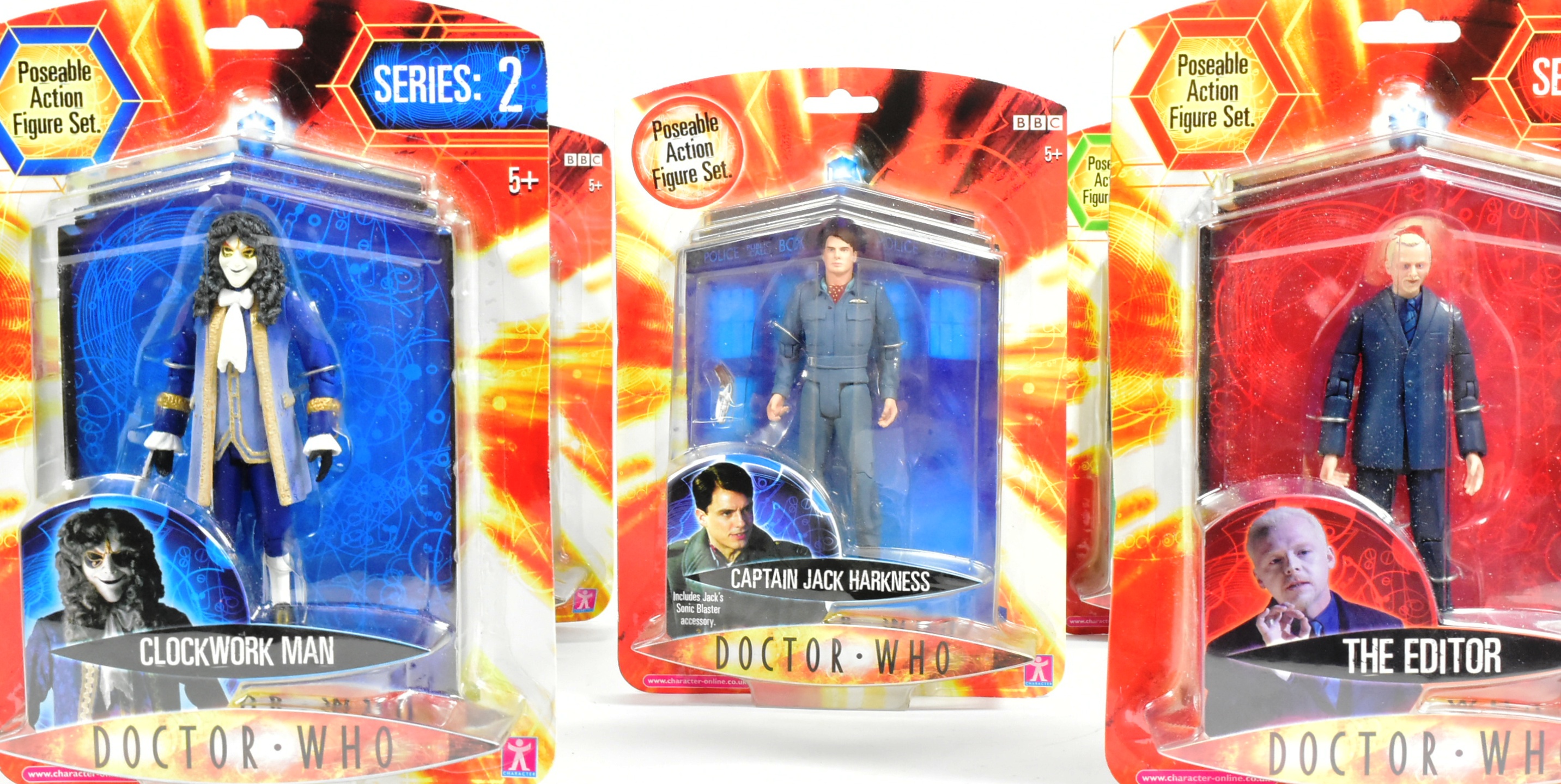 DOCTOR WHO - CHARACTER OPTIONS - CARDED ACTION FIGURES - Image 3 of 6