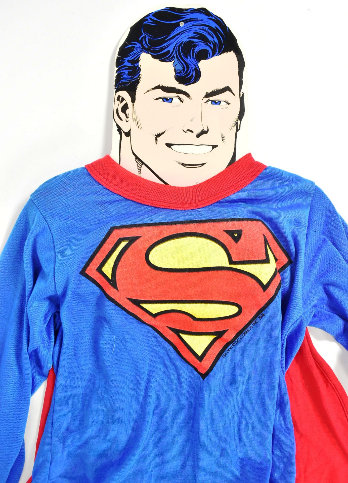 SUPERMAN - VINTAGE 1970S UNUSED COSTUME SET - Image 2 of 4