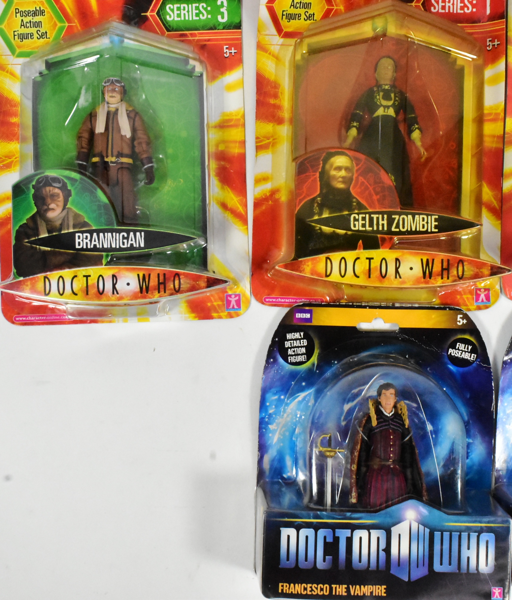 DOCTOR WHO - CHARACTER OPTIONS - CARDED ACTION FIGURES - Image 4 of 5