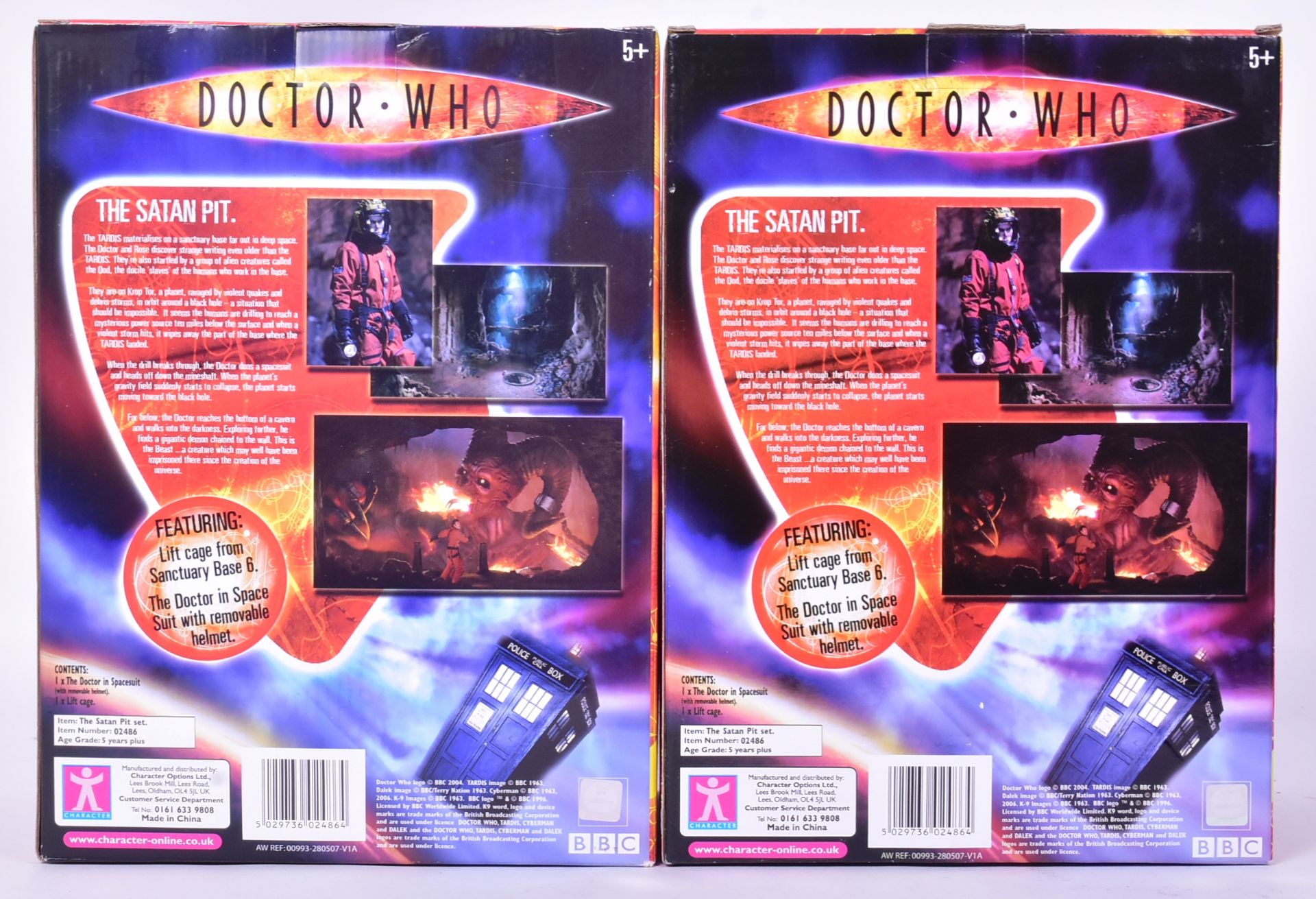 DOCTOR WHO - CHARACTER OPTIONS - THE SATAN PIT X2 PLAYSETS - Bild 4 aus 4