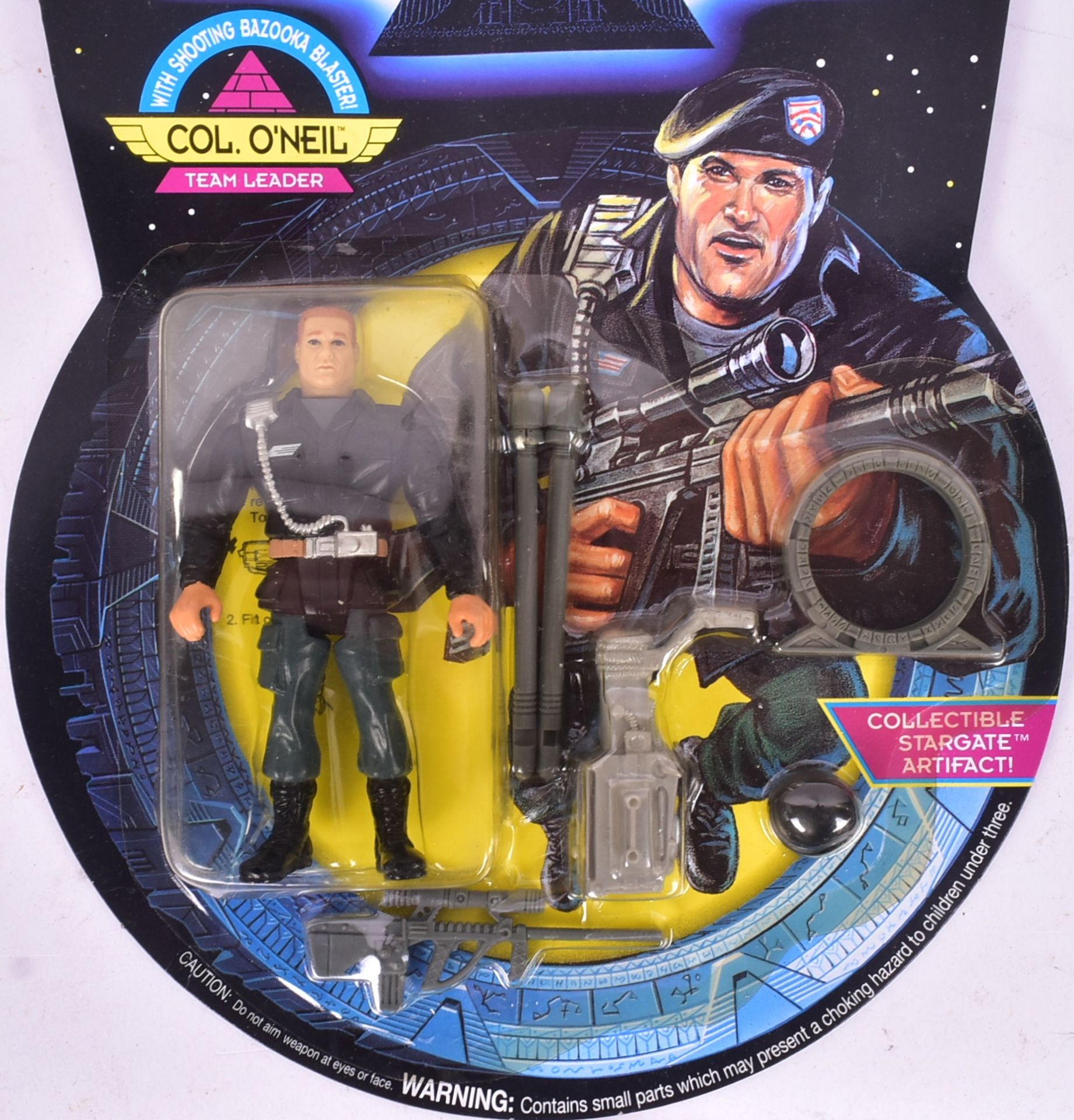 STARGATE - 1994 HASBRO - COLLECTION OF CARDED ACTION FIGURES - Image 5 of 5