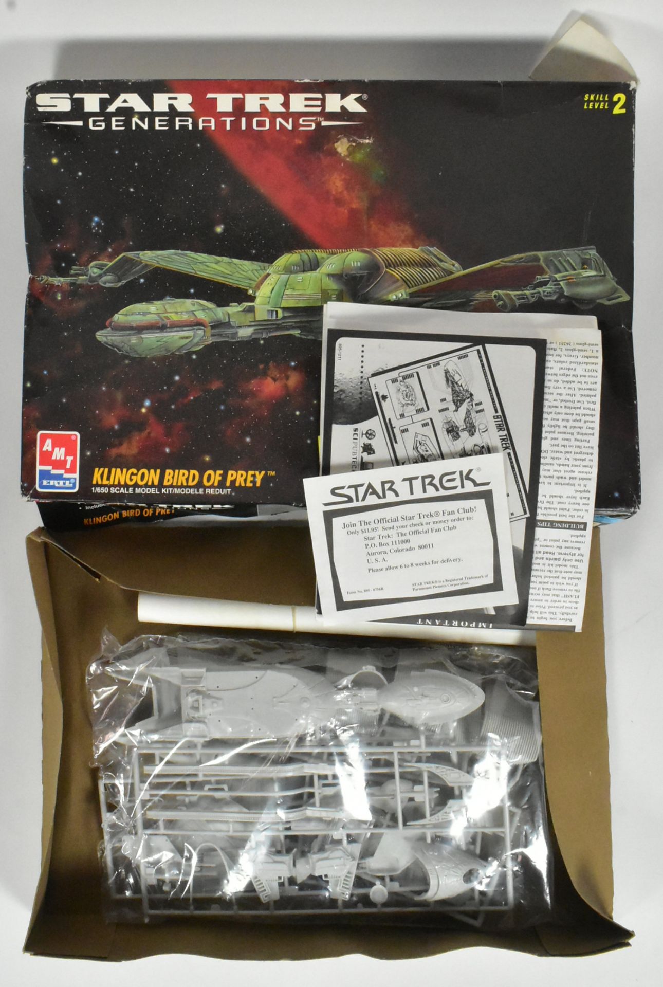 STAR TREK - AMT ERTL PLASTIC MODEL KITS - Image 2 of 4