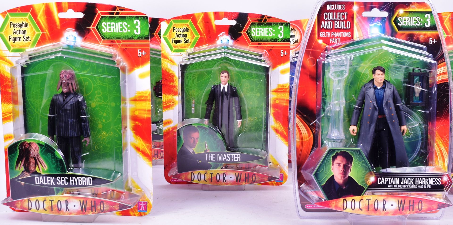 DOCTOR WHO - CHARACTER OPTIONS - CARDED ACTION FIGURES - Image 2 of 4