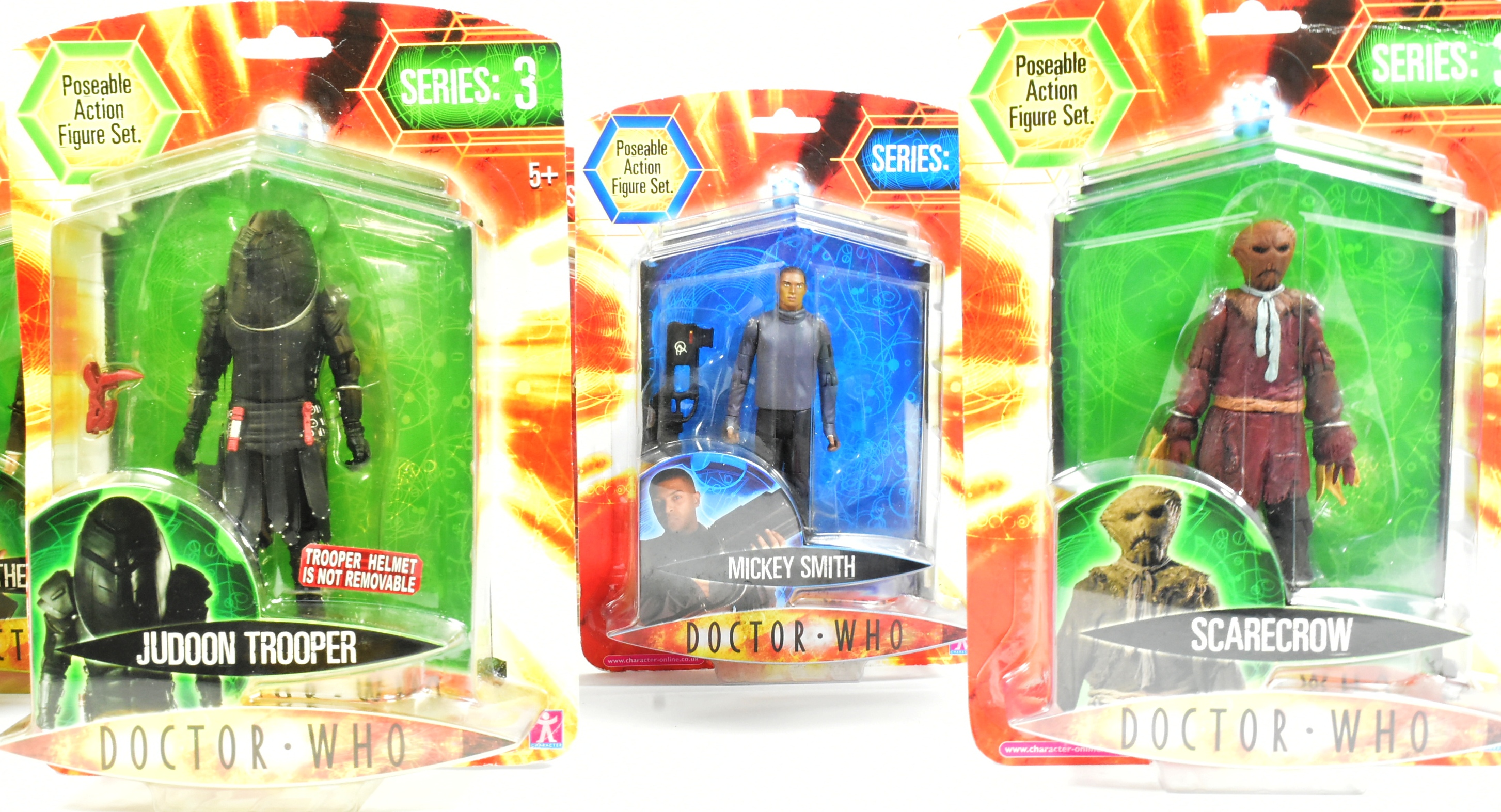 DOCTOR WHO - CHARACTER OPTIONS - CARDED ACTION FIGURES - Image 2 of 5