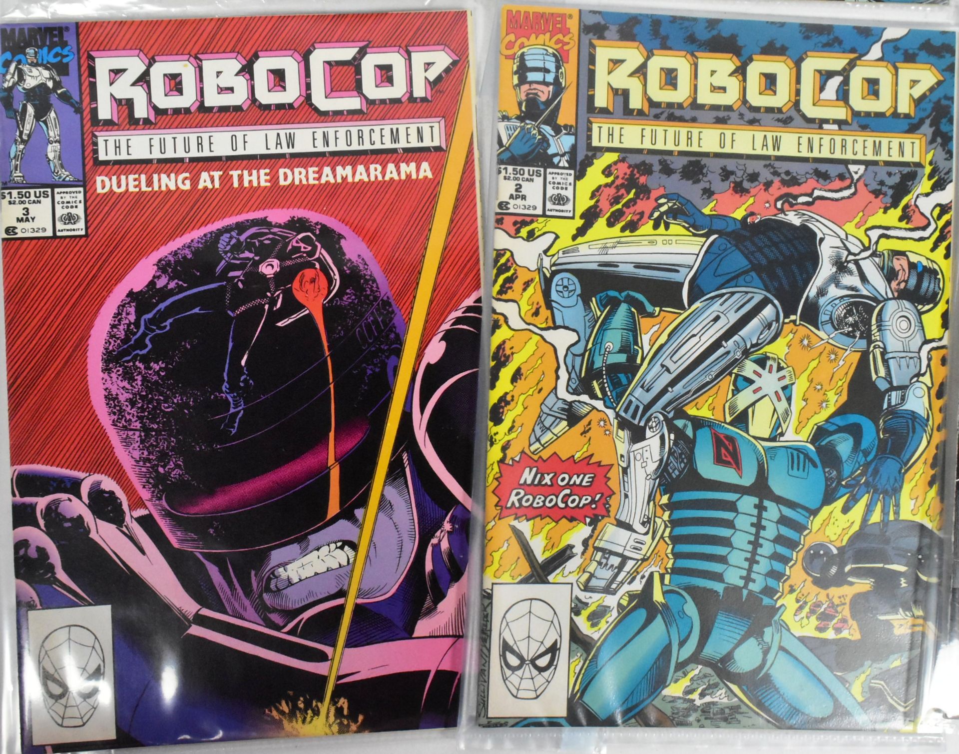 COMIC BOOKS - MARVEL COMICS - ROBOCOP THE FUTURE OF LAW ENFORCEMENT - Image 2 of 5