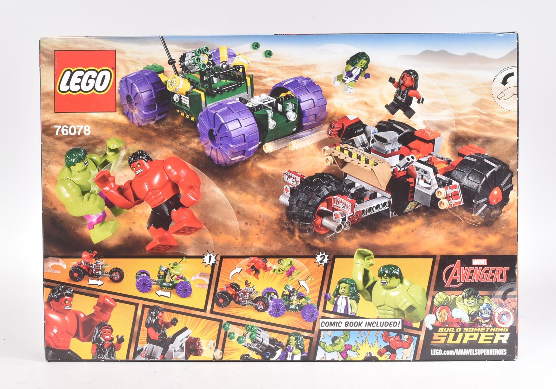 LEGO - MARVEL - 76078 - HULK VS RED HULK - Image 2 of 4