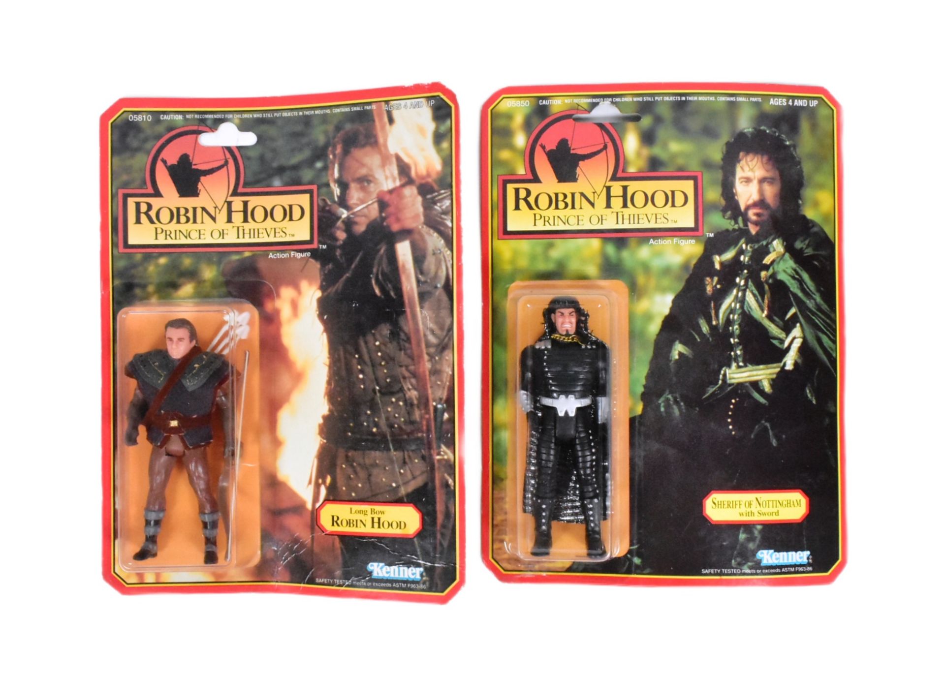 ROBIN HOOD PRINCE OF THIEVES - VINTAGE KENNER ROBIN HOOD ACTION FIGURES