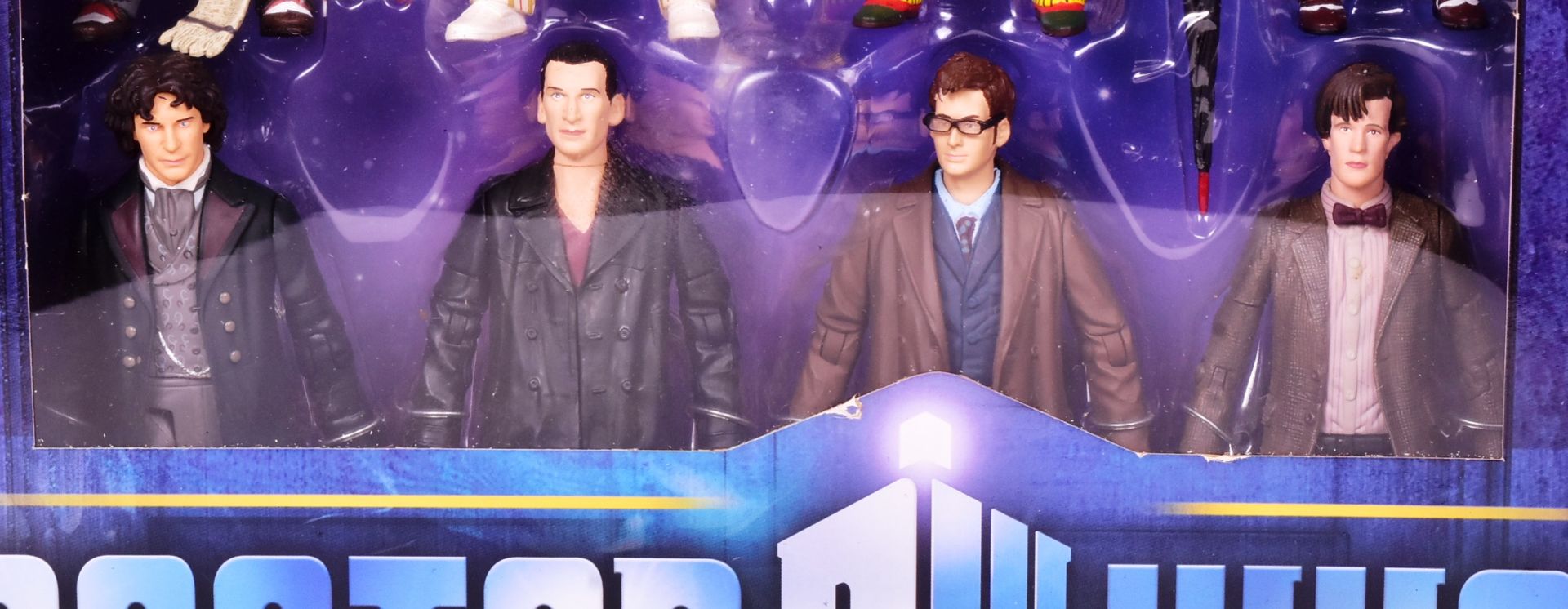 DOCTOR WHO - CHARACTER OPTIONS - ELEVEN DOCTOR FIGURE SET - Image 5 of 5