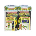 TEENAGE MUTANT HERO TURTLES - VINTAGE 1989 PLAY PACK SETS