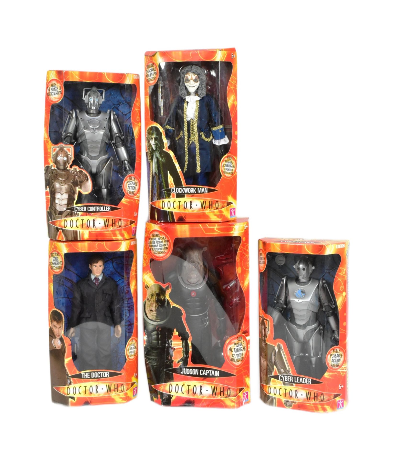 DOCTOR WHO - 12" SCALE ACTION FIGURES - BOXED COLLECTION
