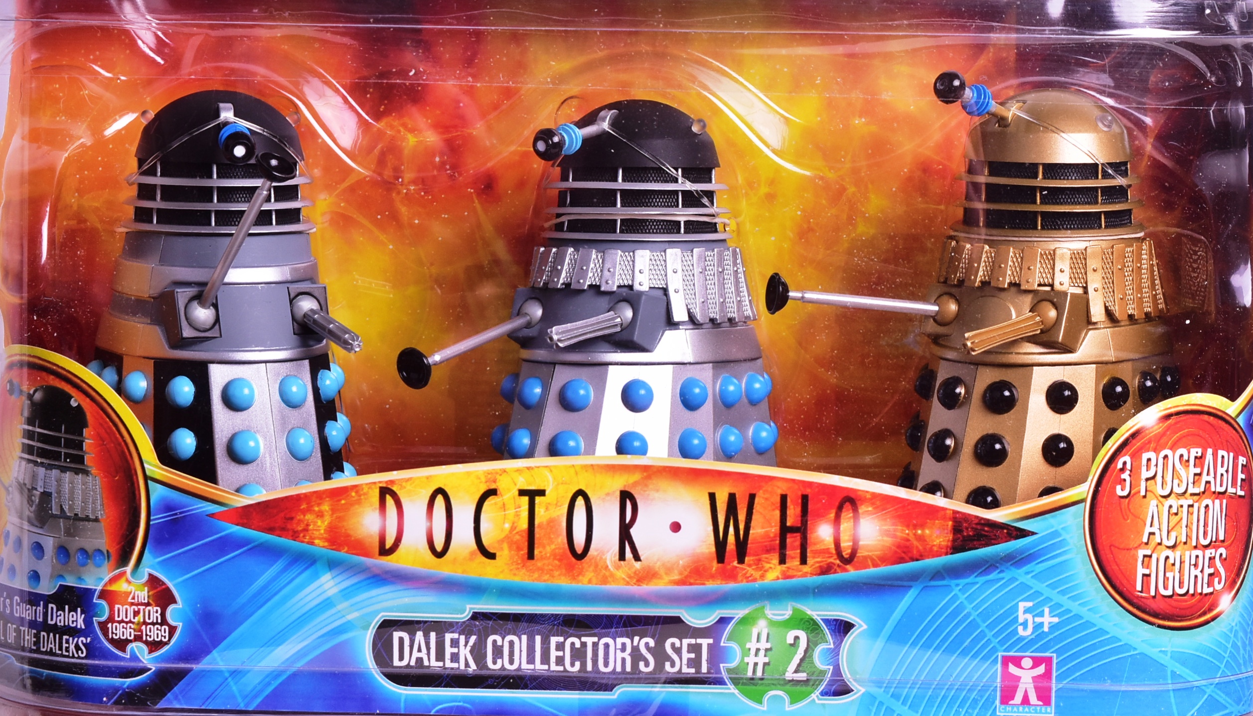 DOCTOR WHO - DALEK COLLECTOR'S SET #2 ACTION FIGURES - Image 2 of 4