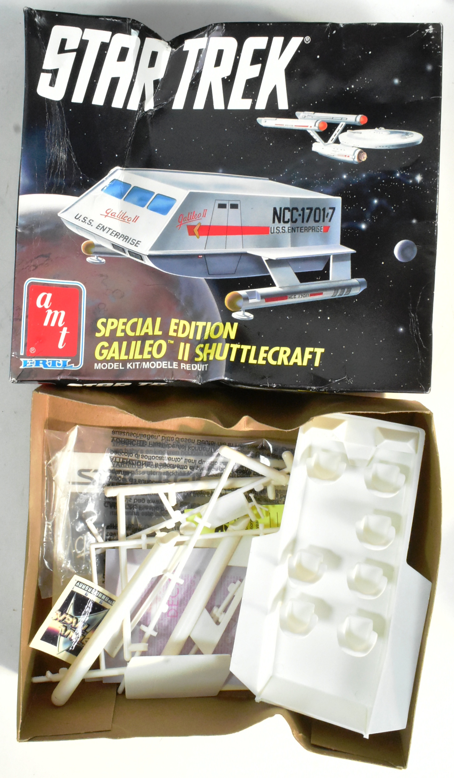 STAR TREK - X4 AMT ERTL PLASTIC MODEL KITS - Image 2 of 4