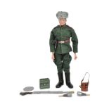 ACTION MAN - PALITOY - VINTAGE RUSSIAN INFANTRYMAN DOLL / FIGURE