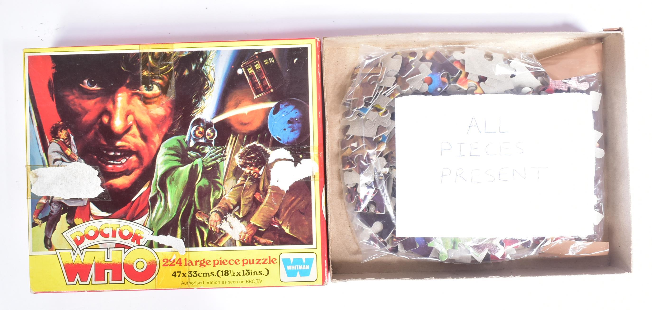 DOCTOR WHO - COLLECTION OF VINTAGE JIGSAW PUZZLES - Image 2 of 6