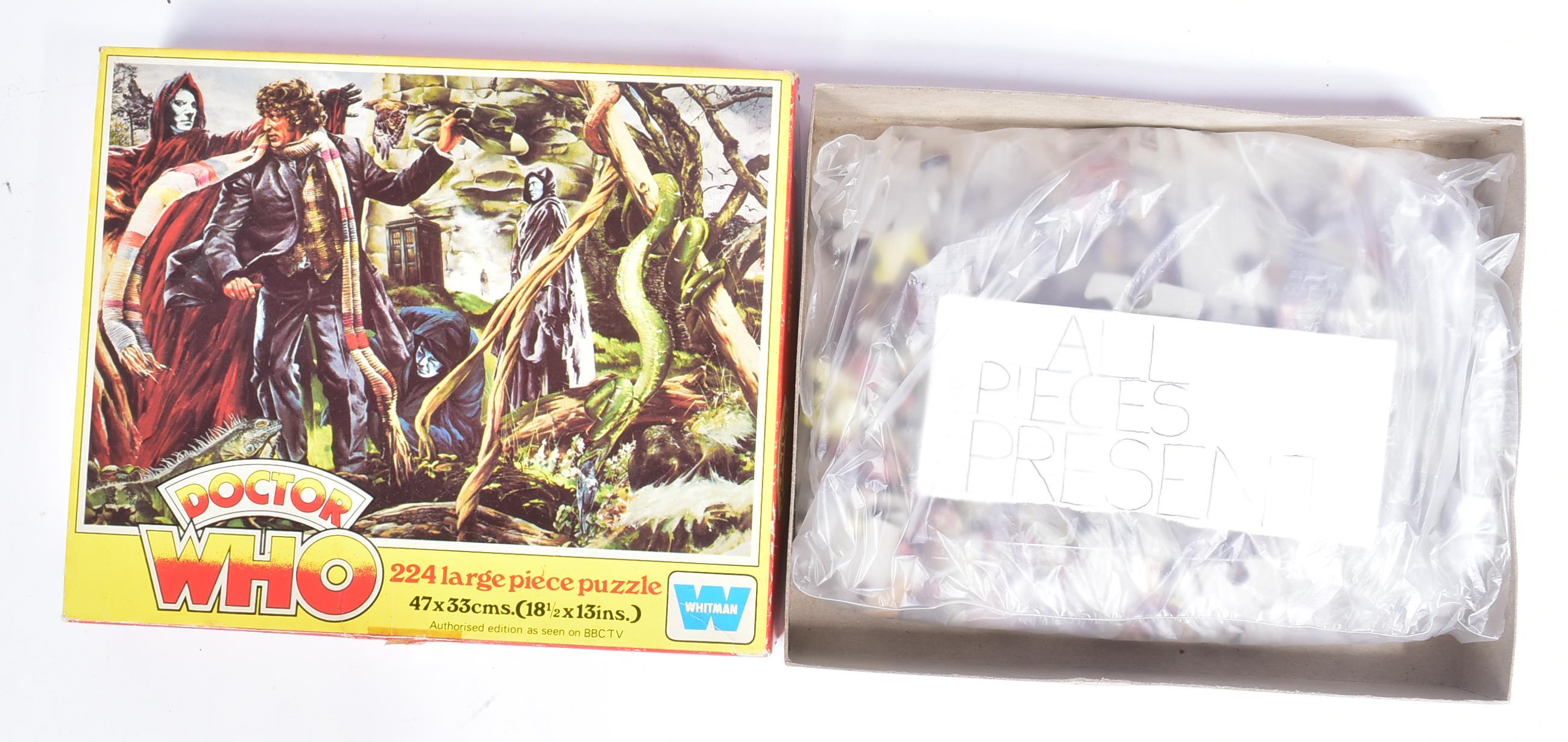 DOCTOR WHO - COLLECTION OF VINTAGE JIGSAW PUZZLES - Image 5 of 6