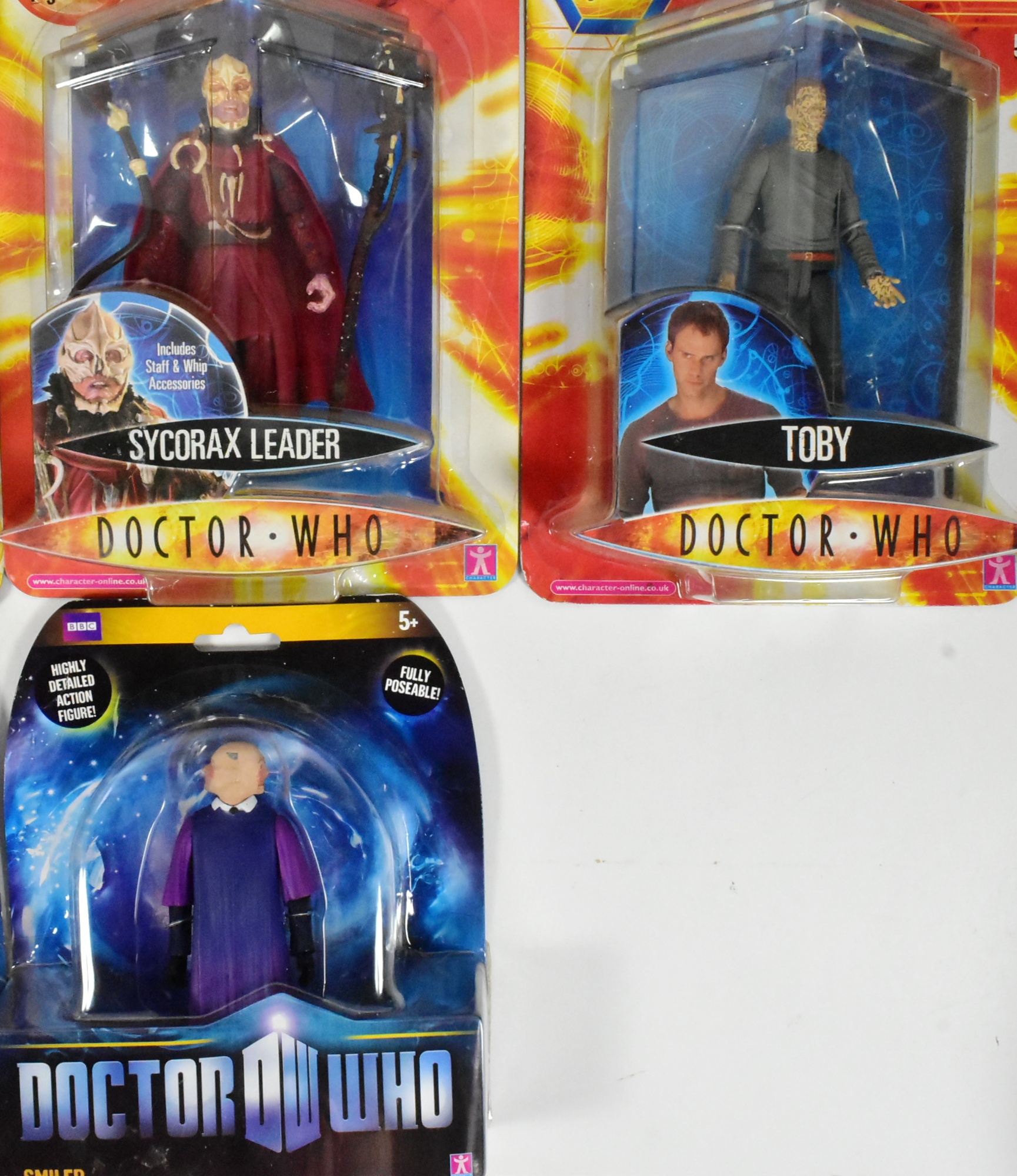 DOCTOR WHO - CHARACTER OPTIONS - CARDED ACTION FIGURES - Image 5 of 5