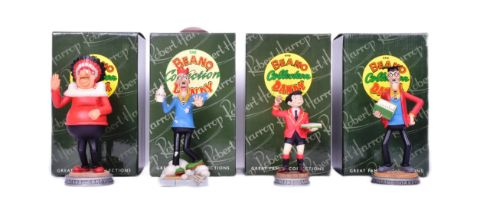 ROBERT HARROP - BEANO - X4 LIMITED EDITION FIGURINES