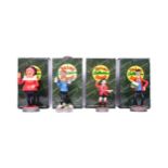 ROBERT HARROP - BEANO - X4 LIMITED EDITION FIGURINES