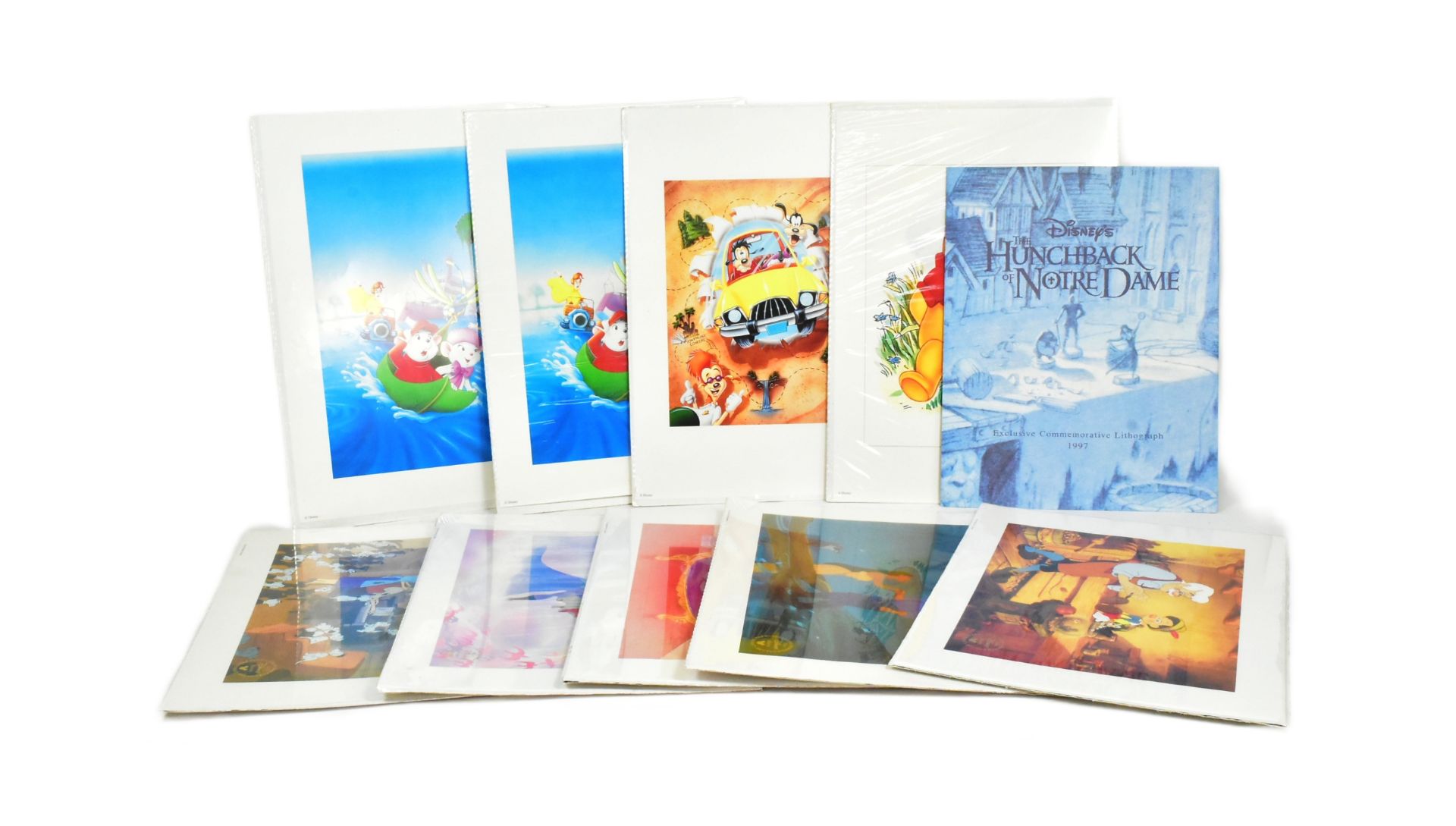 WALT DISNEY - COLLECTION OF EXCLUSIVE ARTWORK PRINTS