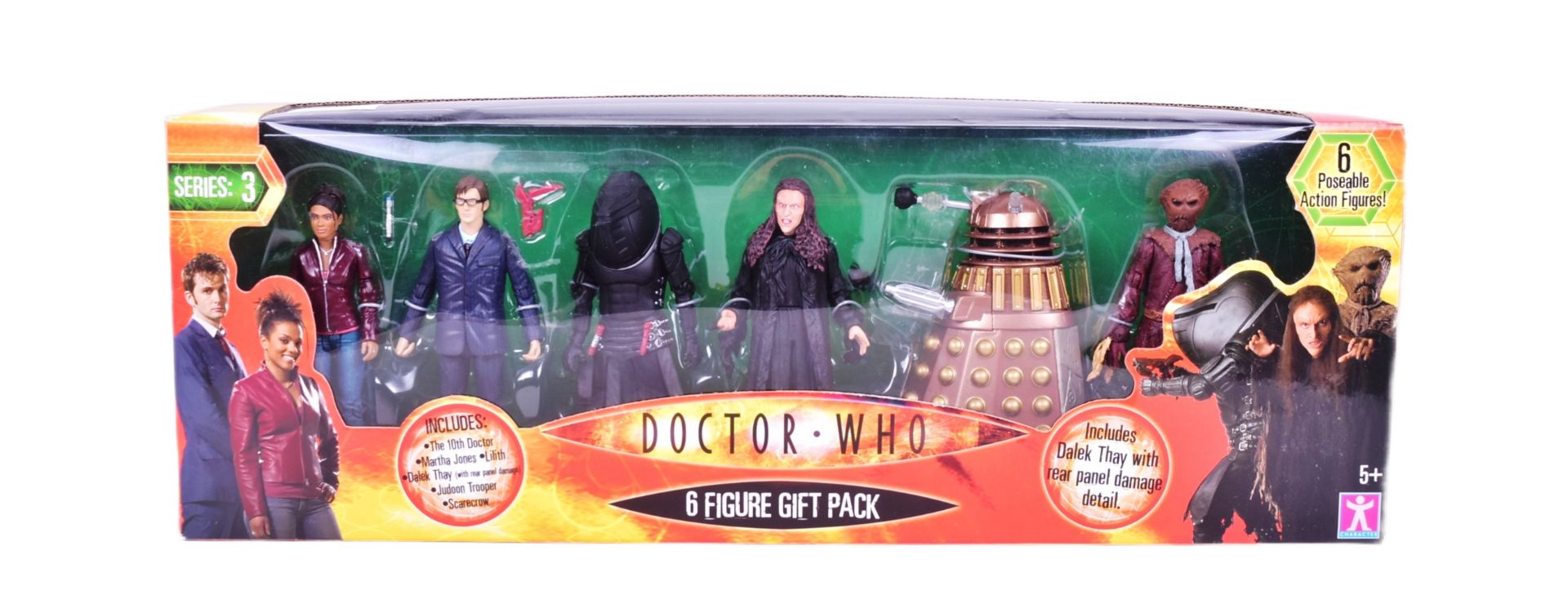 DOCTOR WHO - CHARACTER OPTIONS - ACTION FIGURE SET