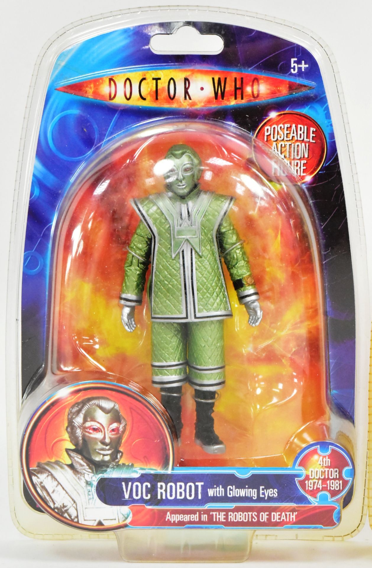 DOCTOR WHO - CHARACTER OPTIONS - VOC ROBOT ACTION FIGURES - Image 2 of 5
