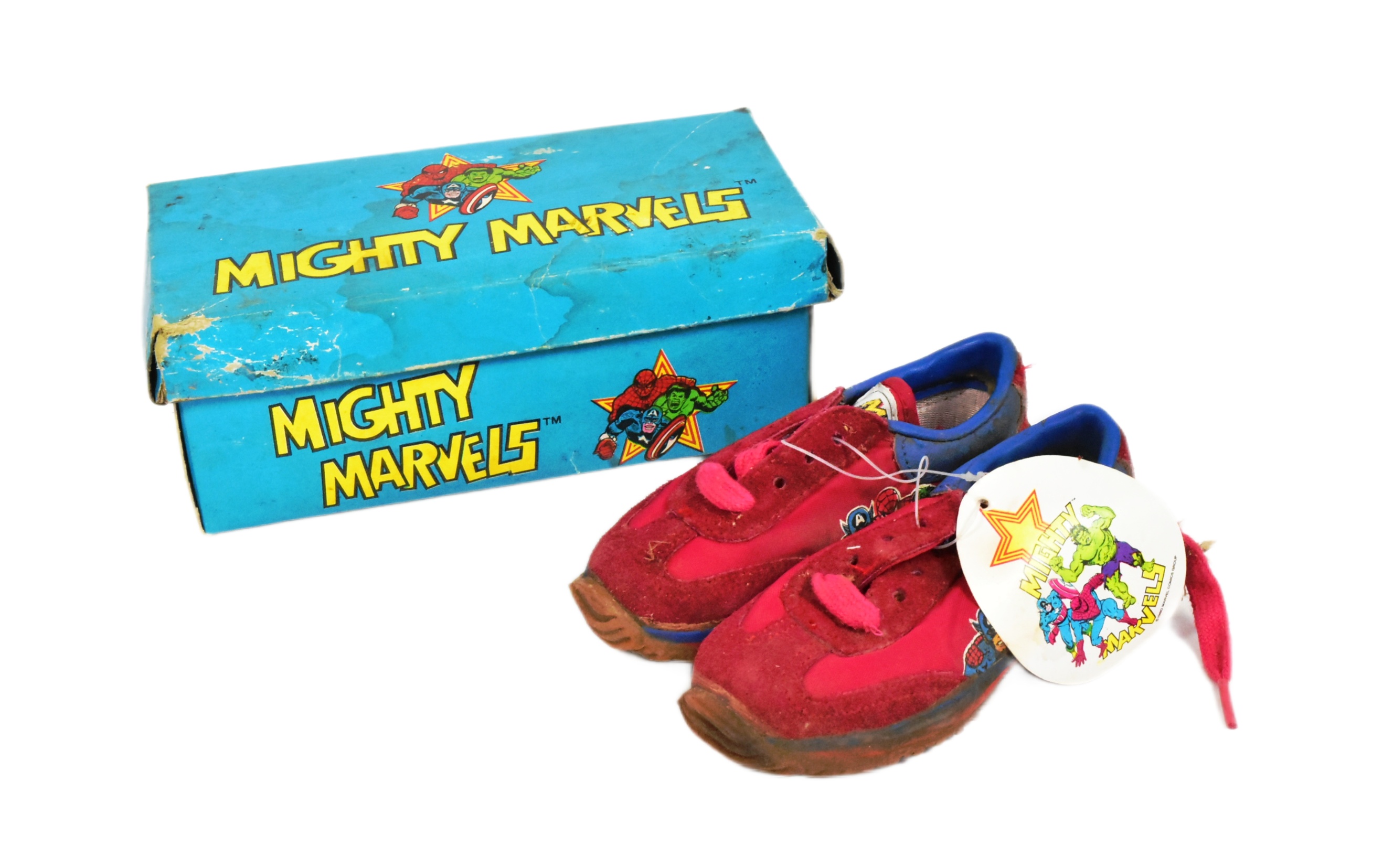 MARVEL COMICS GROUP - MIGHTY MARVELS - NOS CHILDREN'S SHOES