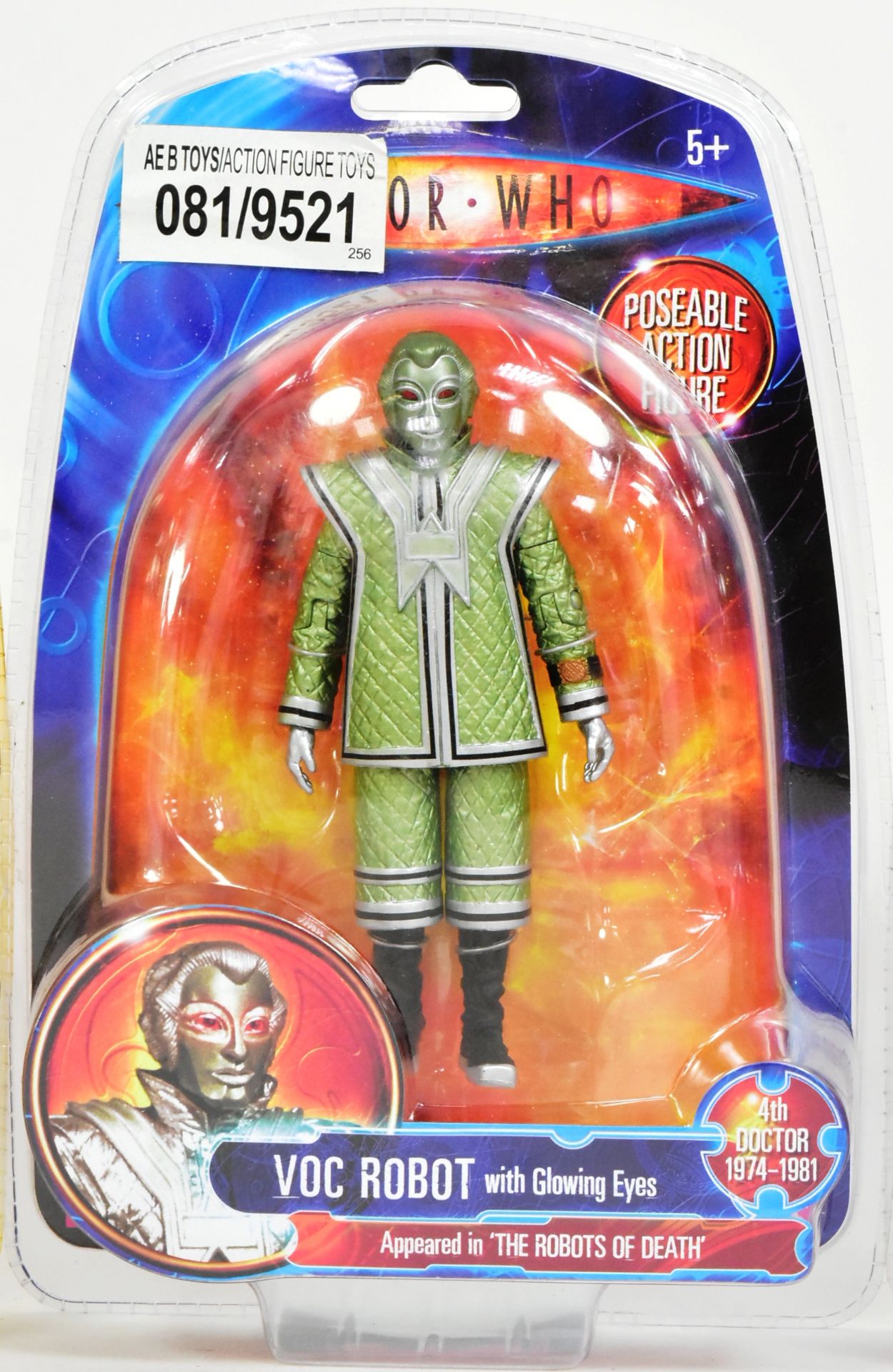 DOCTOR WHO - CHARACTER OPTIONS - VOC ROBOT ACTION FIGURES - Image 4 of 5
