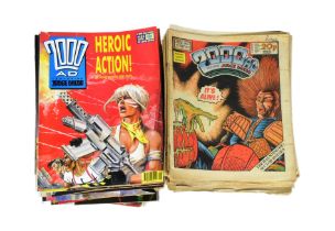 COMIC BOOKS - COLLECTION OF VINTAGE 2000AD COMICS