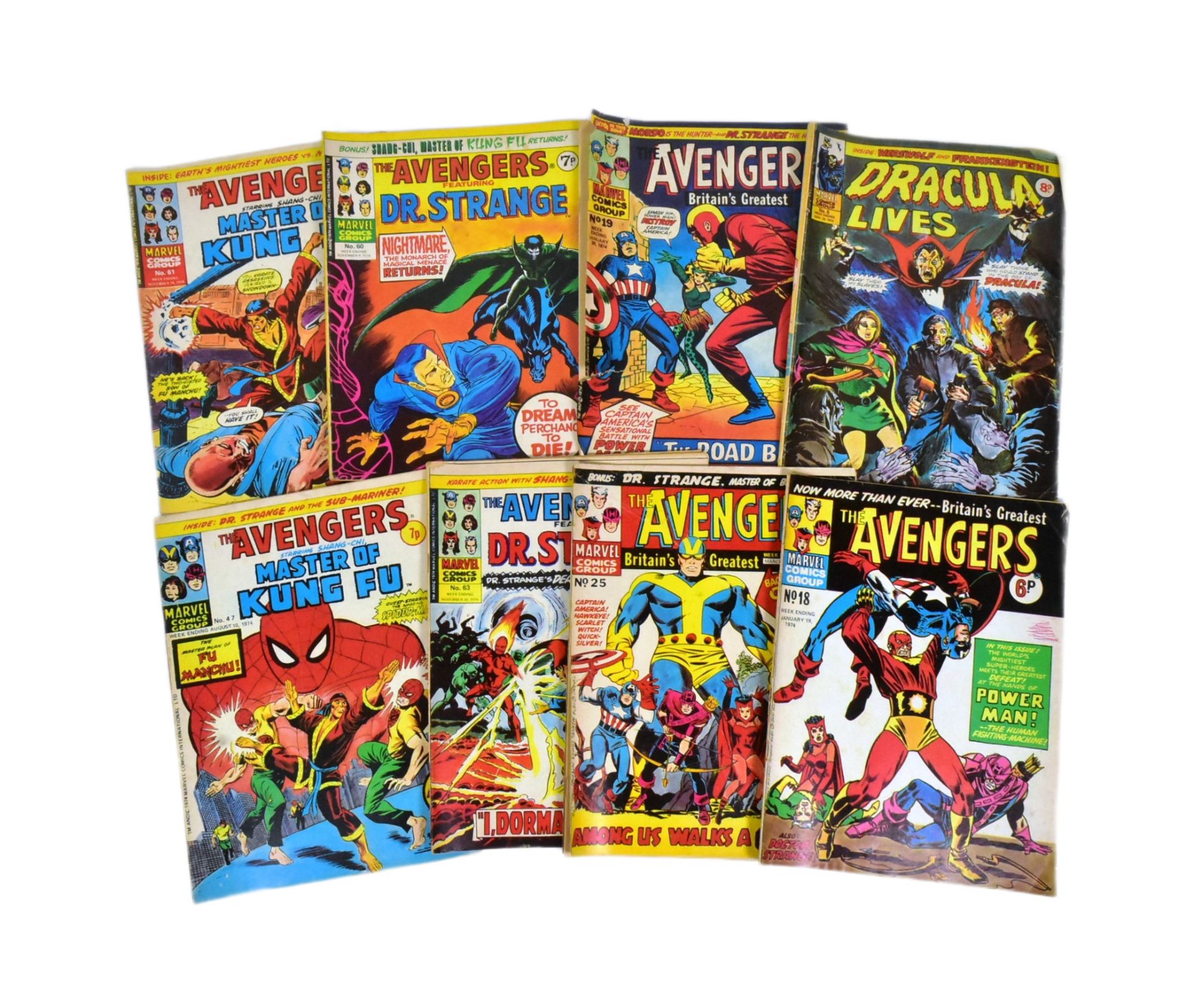 MARVEL COMIC BOOKS - VINTAGE 1970S COMIC BOOKS