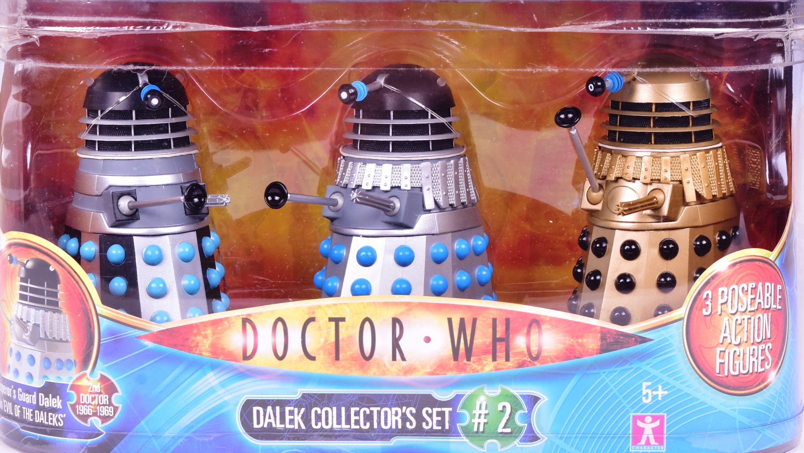 DOCTOR WHO - DALEK COLLECTOR'S SET #2 ACTION FIGURES - Image 3 of 4