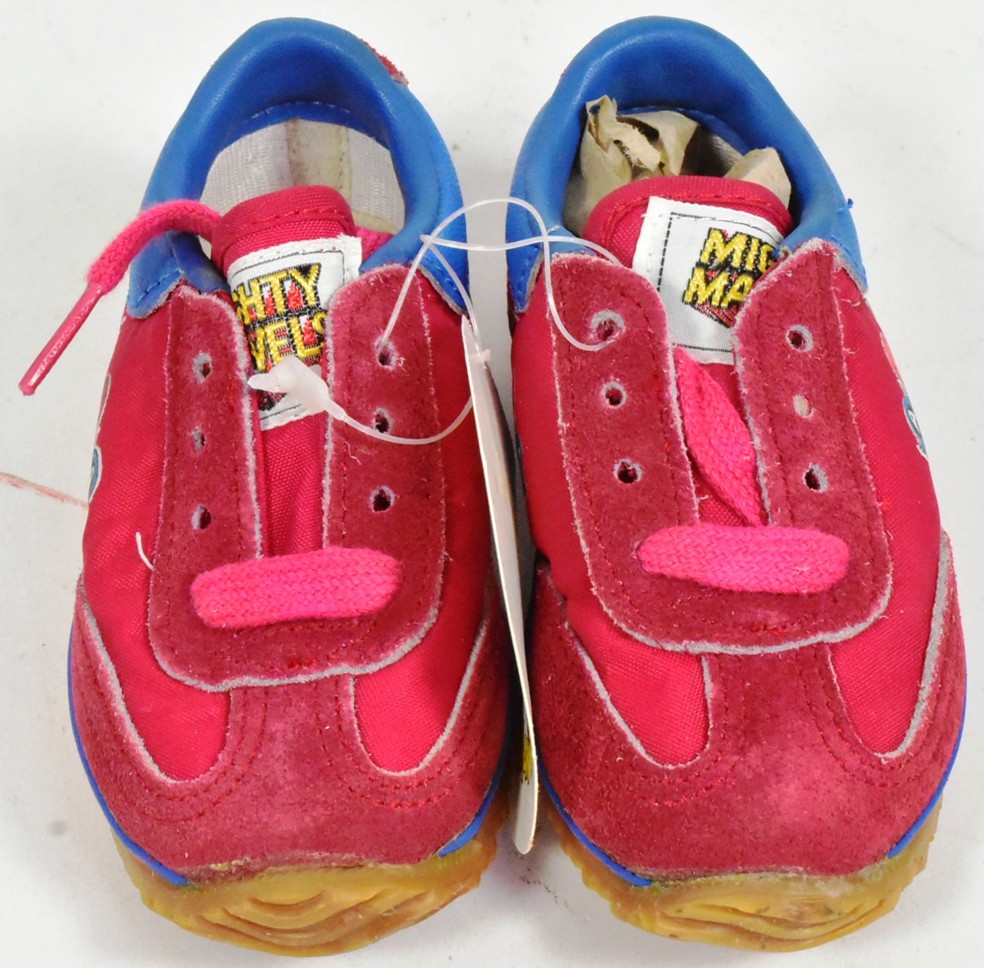 MARVEL COMICS - MIGHTY MARVELS - VINTAGE 1980 CHILDREN'S SHOES - Image 2 of 6