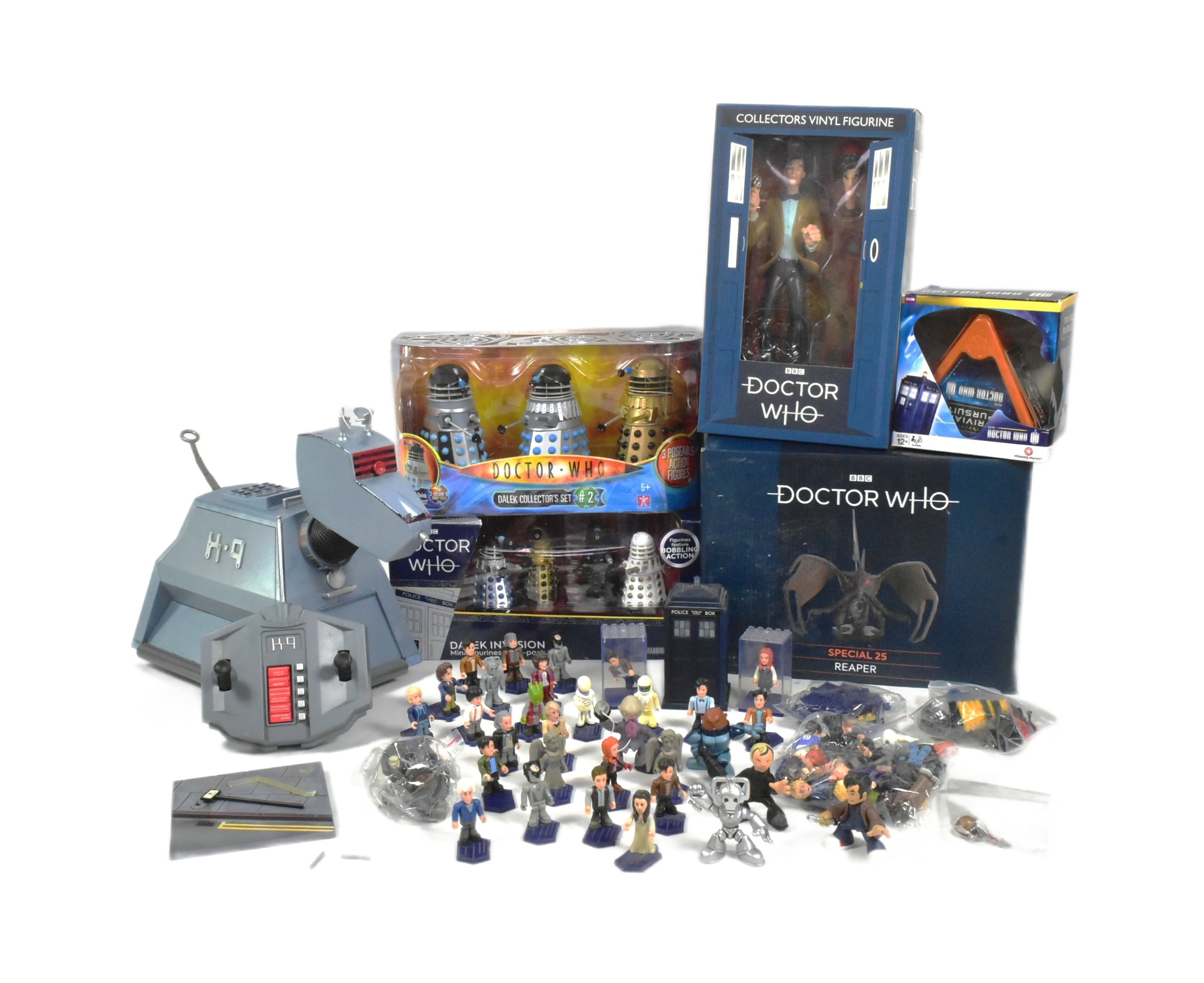 DOCTOR WHO - COLLECTION OF ASSORTED ACTION FIGURES