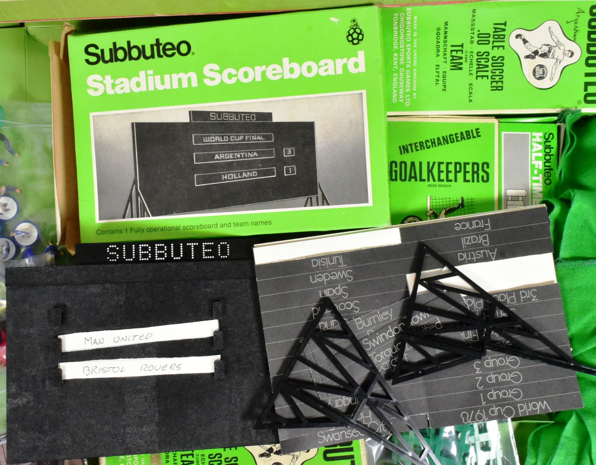 SUBBUTEO - COLLECTION OF SUBBUTEO TABLE TOP FOOTBALL - Image 6 of 7