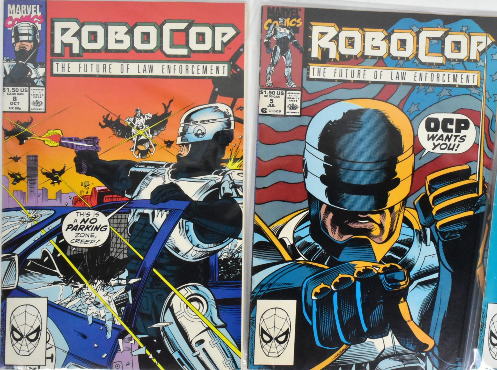 COMIC BOOKS - MARVEL COMICS - ROBOCOP THE FUTURE OF LAW ENFORCEMENT - Image 3 of 5