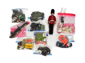 ACTION MAN - VINTAGE FIGURE & LARGE QUANTITY OF ACCESSORIES