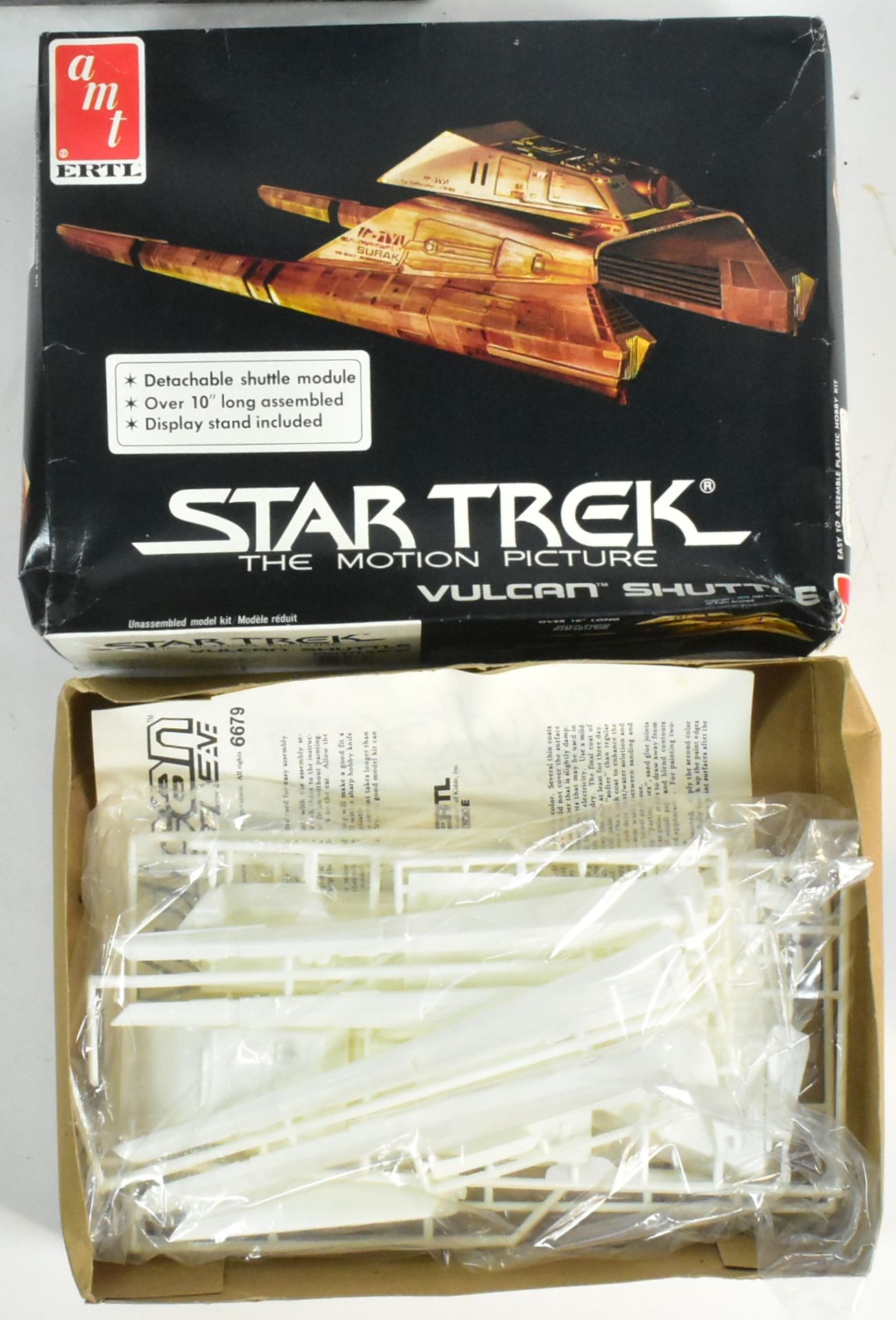 STAR TREK - X4 AMT ERTL PLASTIC MODEL KITS - Image 4 of 4