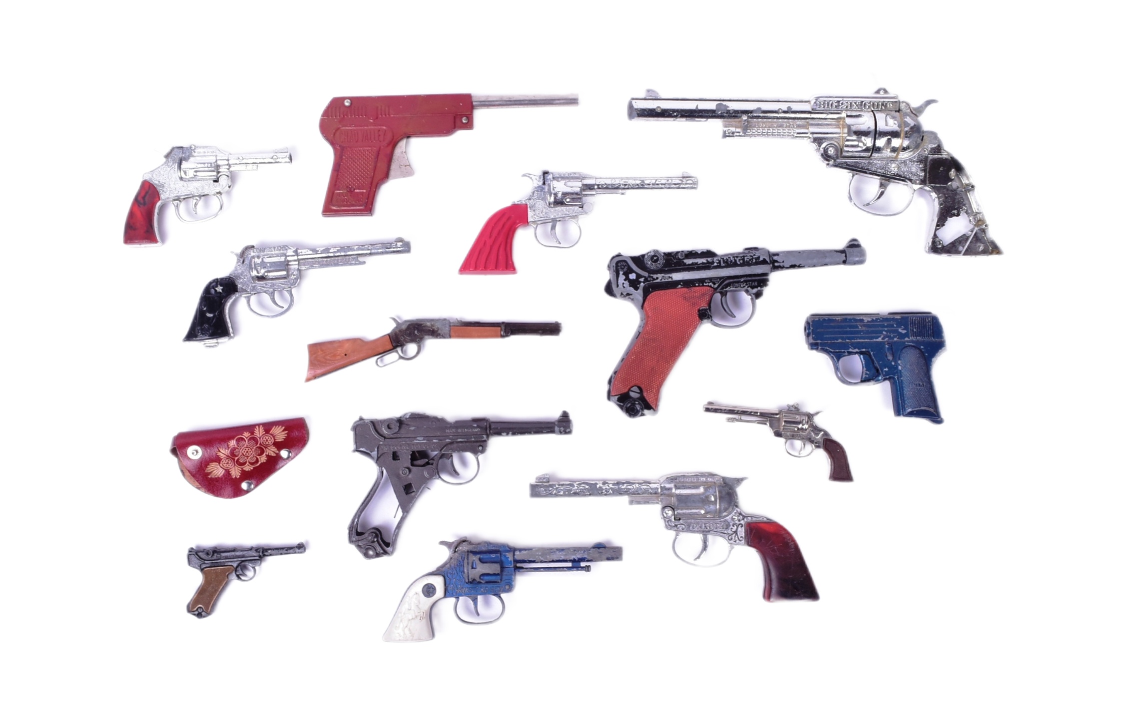 COLLECTION OF VINTAGE CHILDRENS TOY PISTOLS