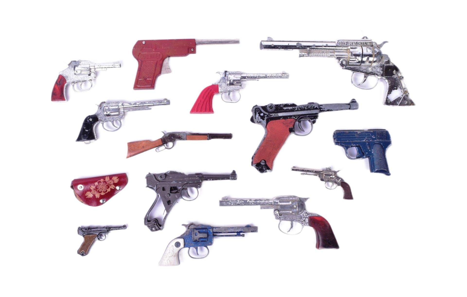COLLECTION OF VINTAGE CHILDRENS TOY PISTOLS