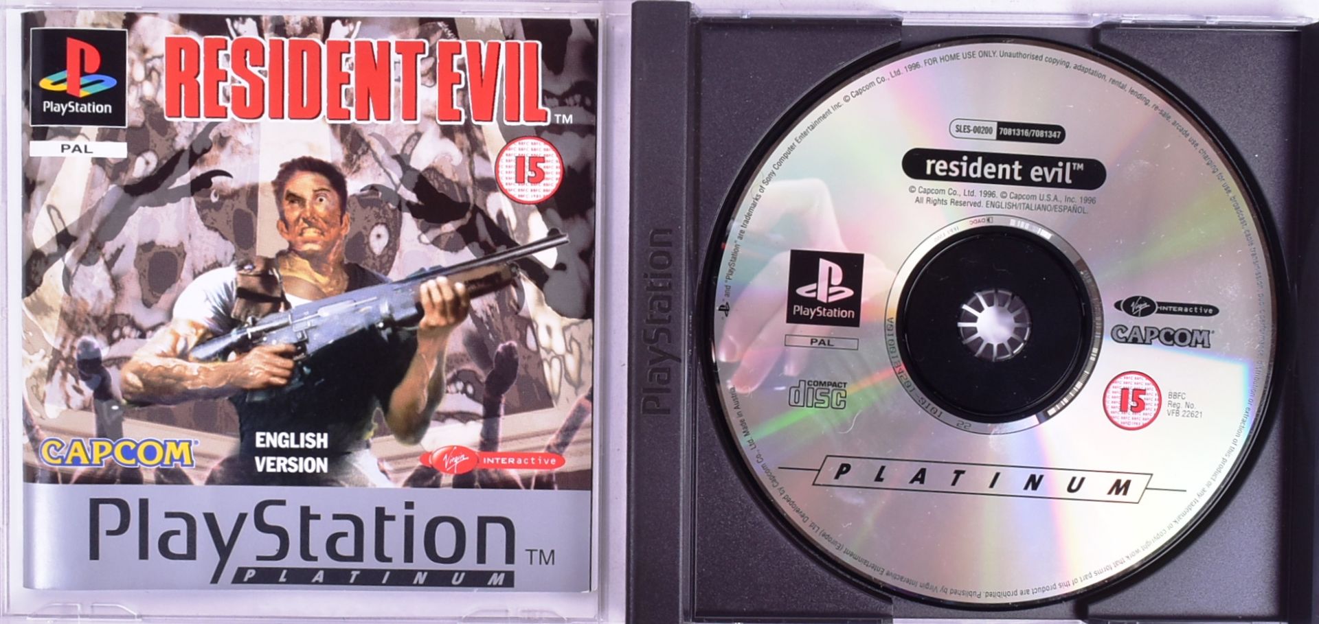 RETRO GAMING - PLAYSTATION ONE - RESIDENT EVIL 1 2 & 3 - Image 3 of 4