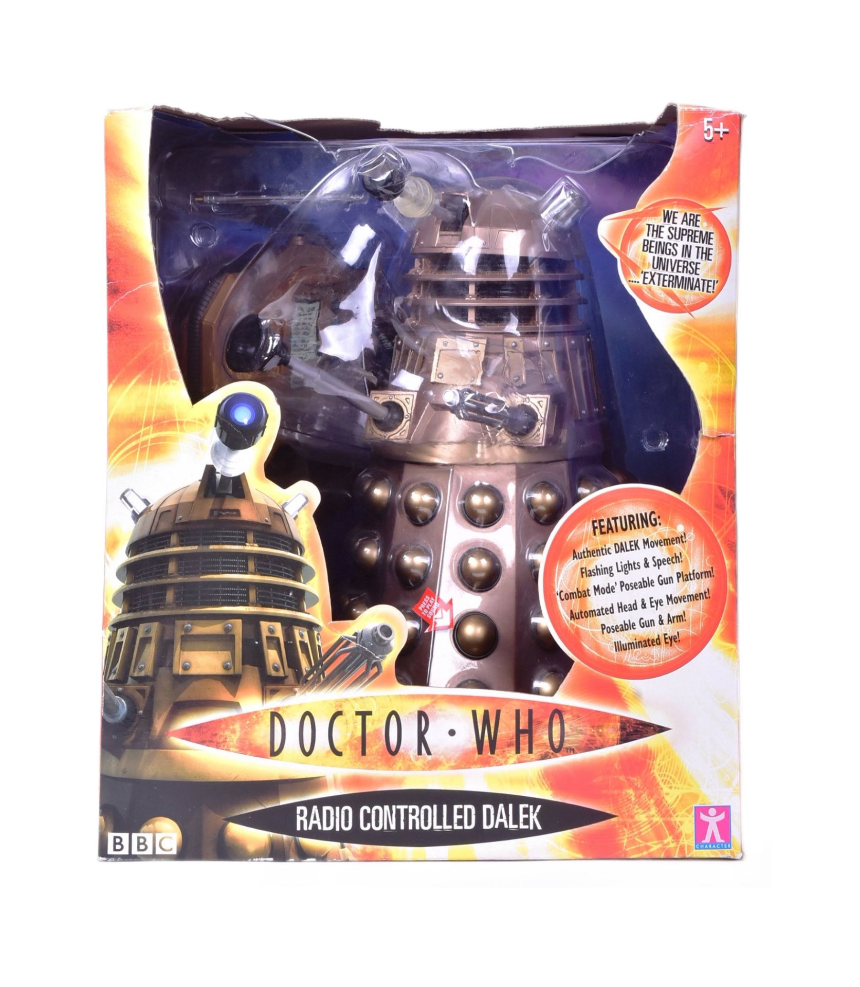 DOCTOR WHO - CHARACTER - LARGE SCALE RADIO CONTROLLED DALEK