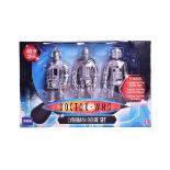 DOCTOR WHO - CHARACTER OPTIONS - AGE OF STEEL CYBERMAN FIGURE SET