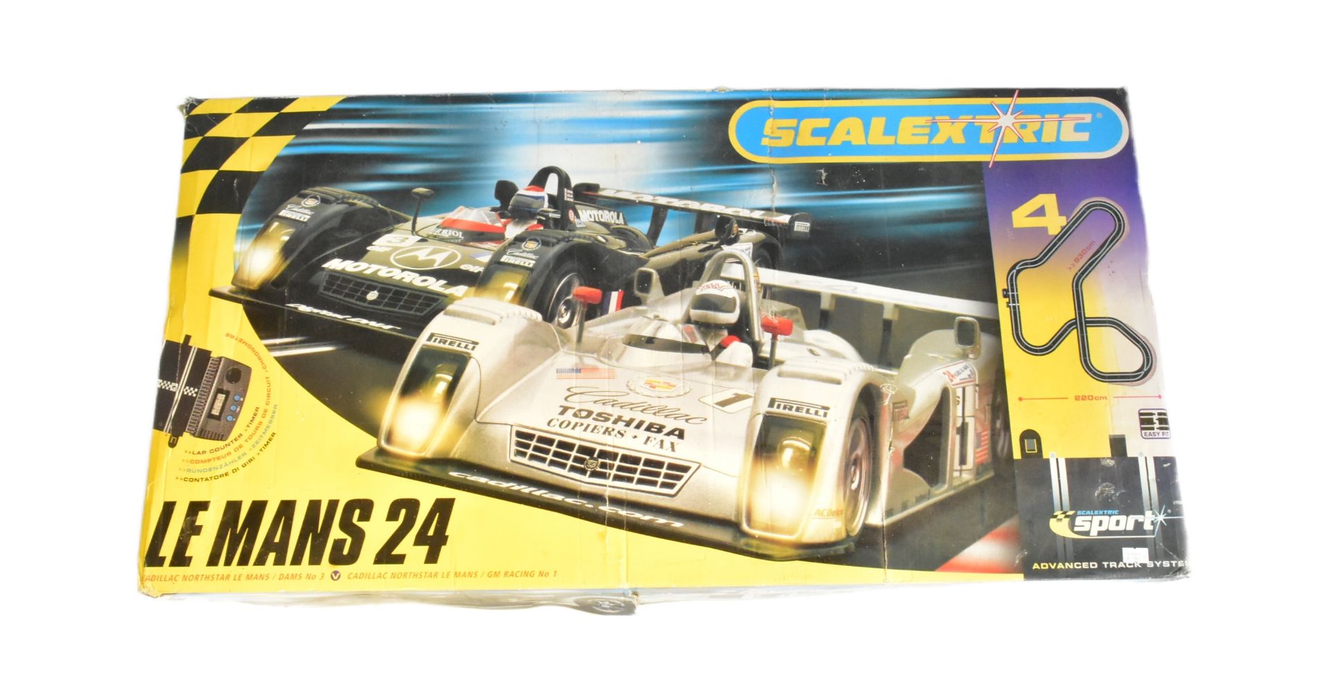 SCALEXTRIC - LE MANS 24HR SLOT CAR RACING SET