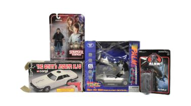 COLLECTION OF TV & FILM RELATED TOYS & ACTION FIGURES