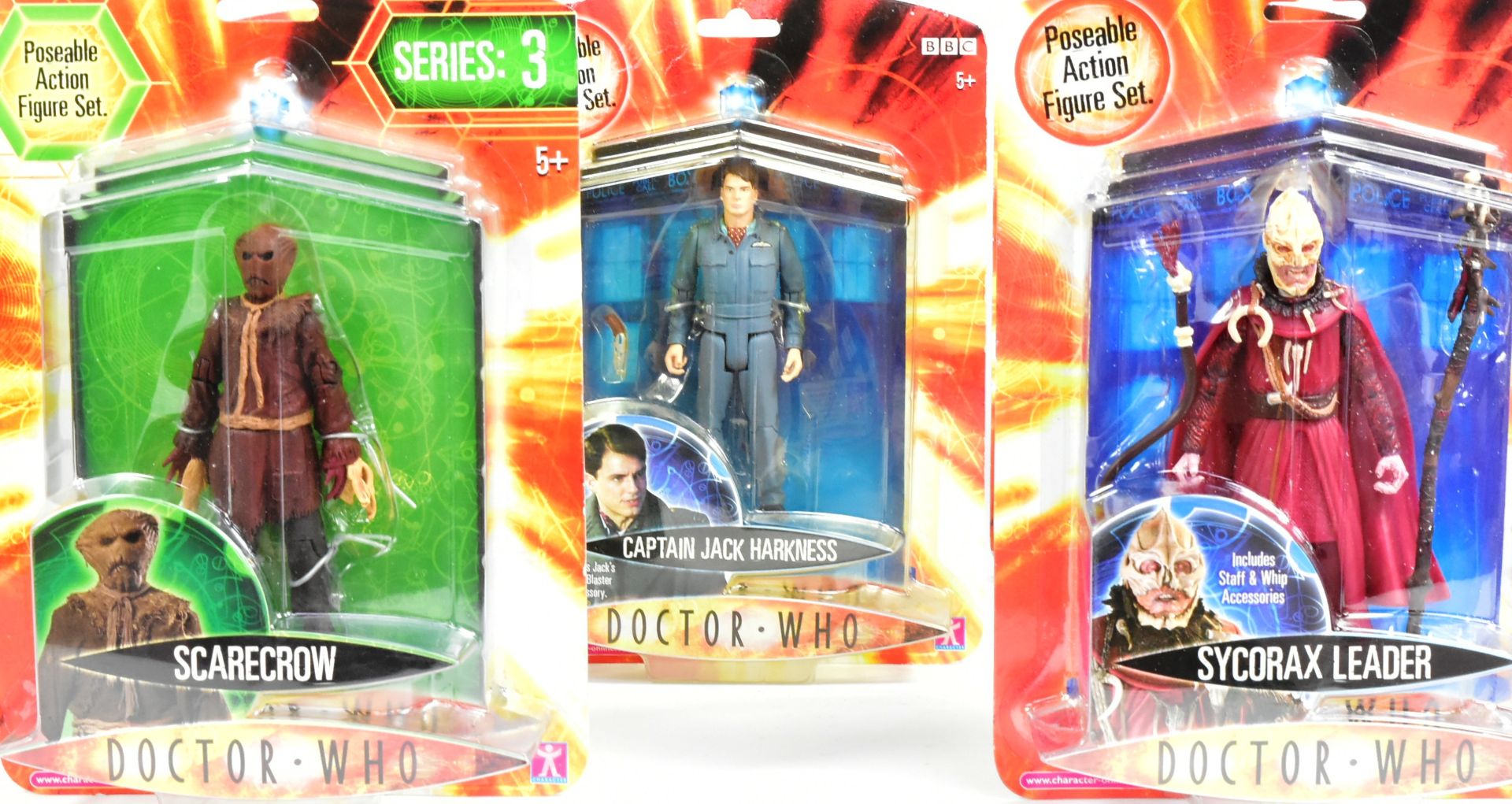 DOCTOR WHO - CHARACTER OPTIONS - CARDED ACTION FIGURES - Image 2 of 5