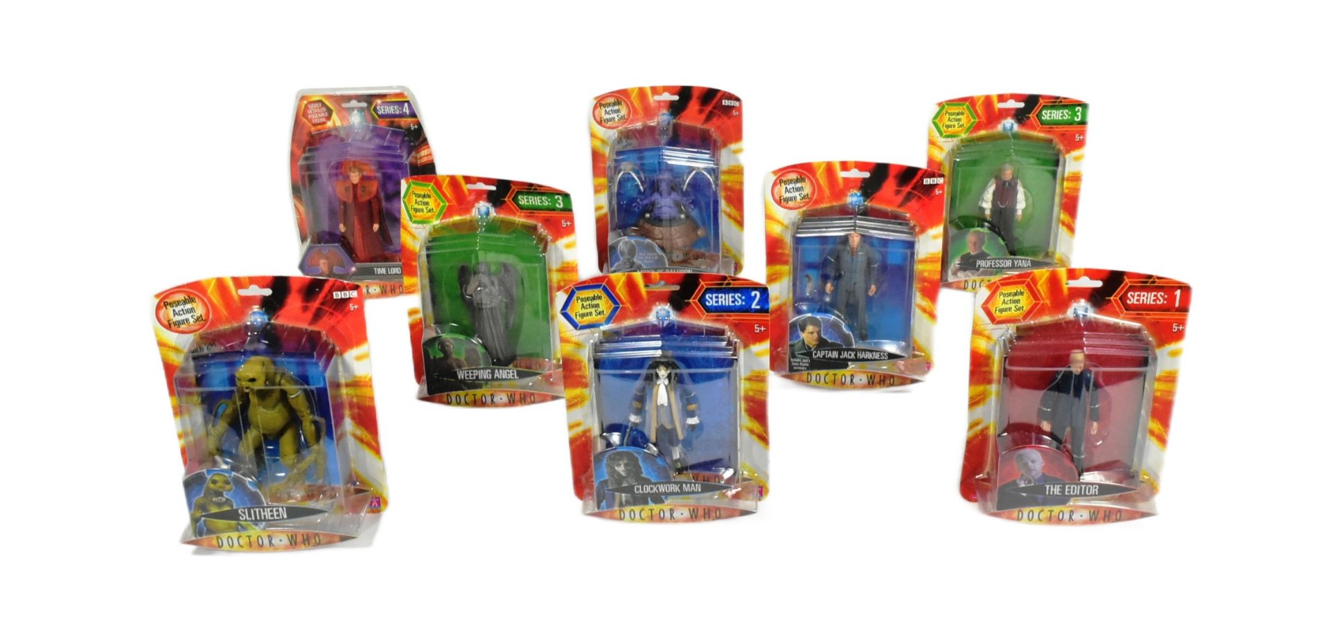 DOCTOR WHO - CHARACTER OPTIONS - CARDED ACTION FIGURES