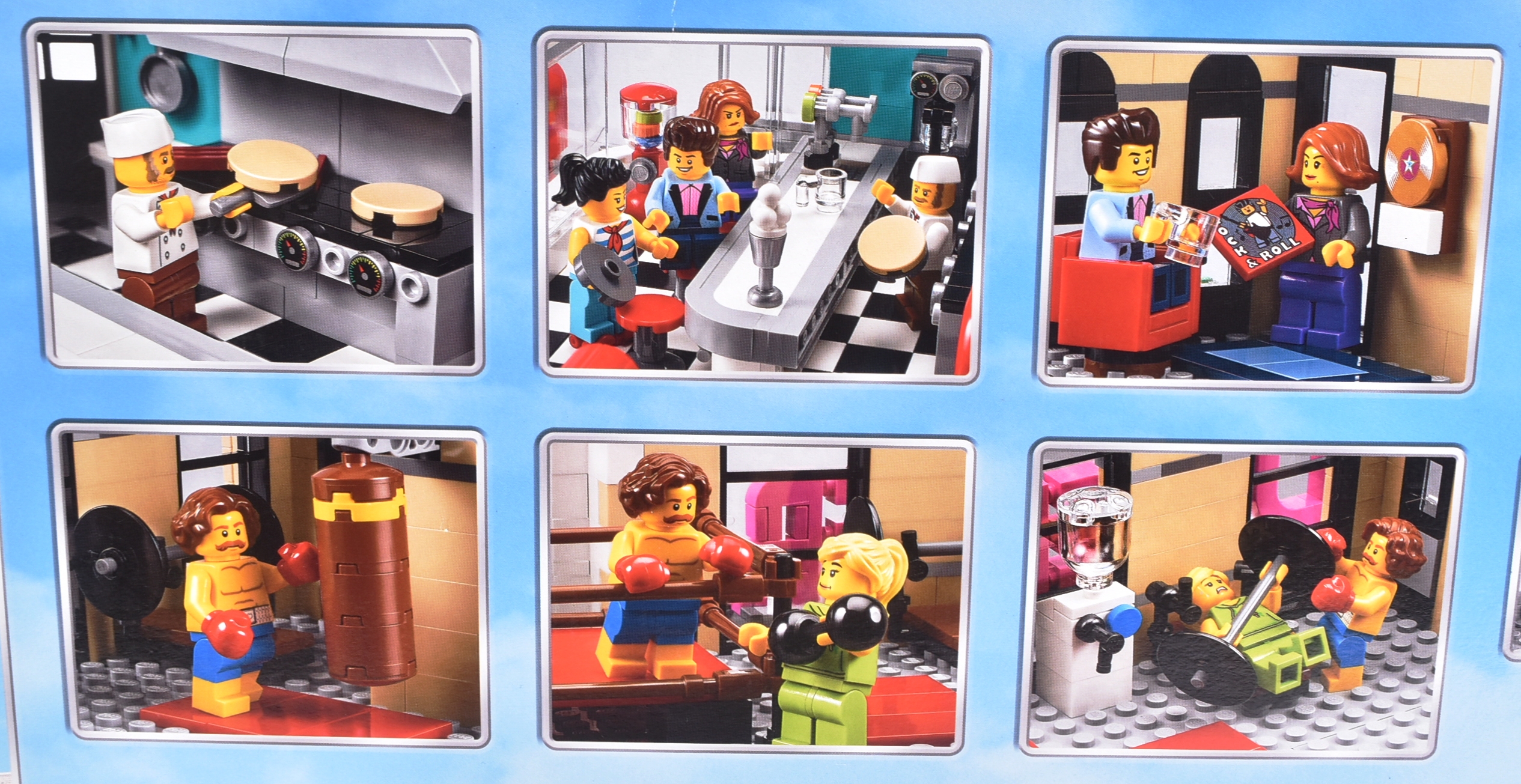 LEGO - CREATOR - 10260- DOWNTOWN DINER - Image 3 of 5