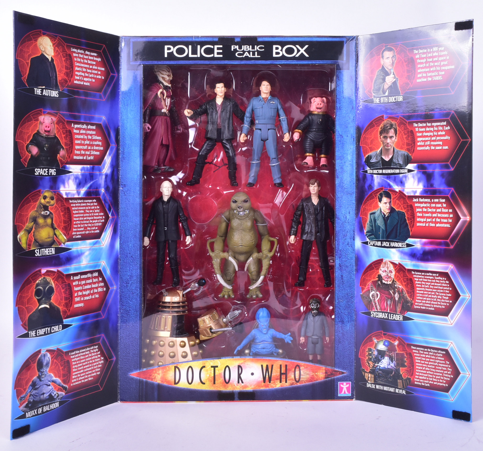 DOCTOR WHO - CHARACTER OPTIONS 10 FIGURE GIFT SET - Image 2 of 6