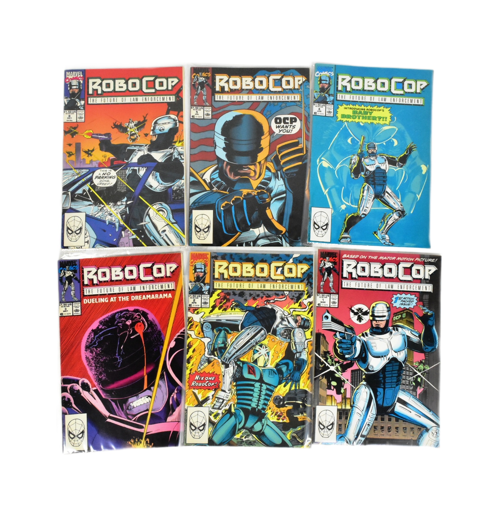 COMIC BOOKS - MARVEL COMICS - ROBOCOP THE FUTURE OF LAW ENFORCEMENT