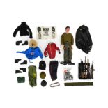 ACTION MAN - VINTAGE TALKING COMMANDER & ACCESSORIES