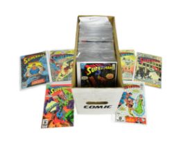 COMICS - COLLECTION OF VINTAGE DC SUPERMAN COMICS